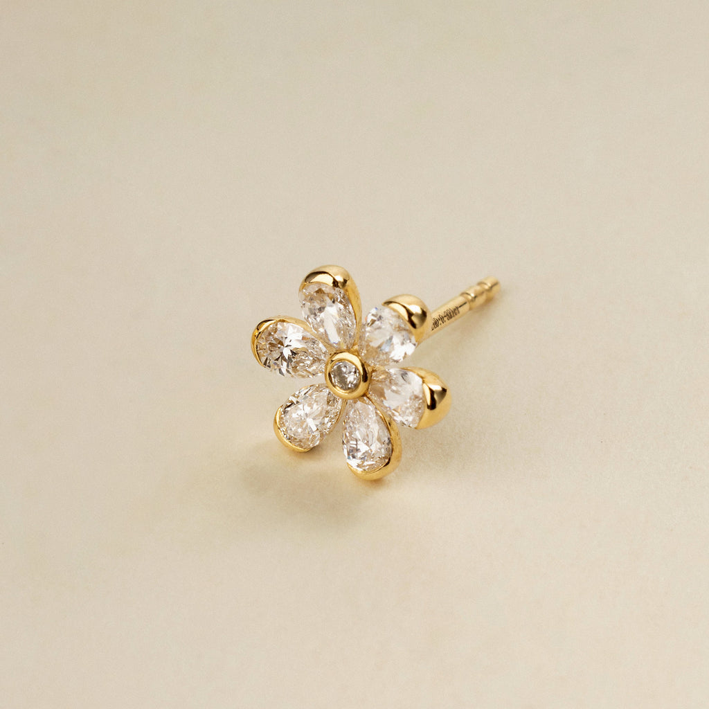 Daisy Lab-Grown Diamond Stud Earrings
