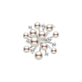 Starburst Pearl Brooch