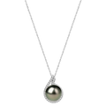 Aura Pearl PLN0101-SW Tahitian pearl pendant necklace detail view