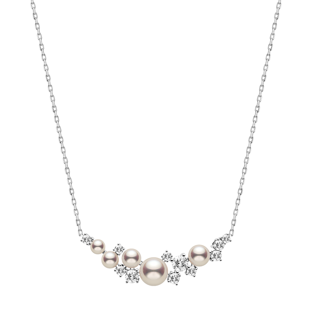 Starlit Flow Freshwater Pearl Necklace