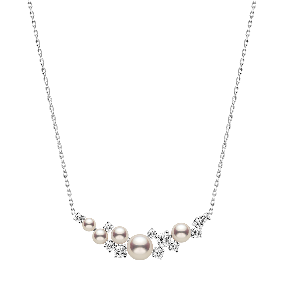 Starlit Flow Freshwater Pearl Necklace