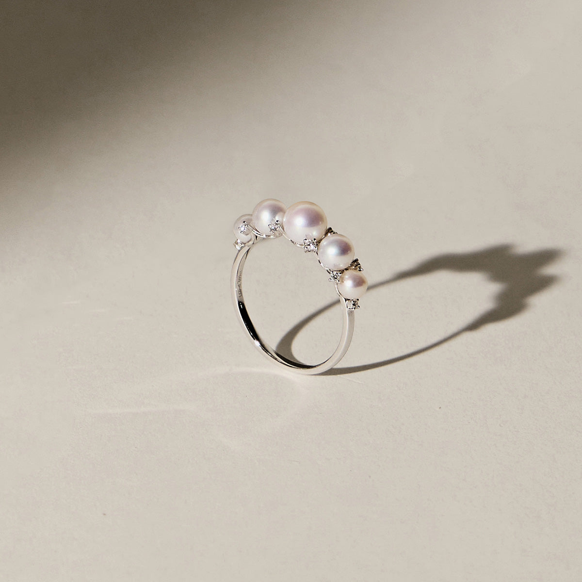 Starlit Trail Freshwater Pearl Ring